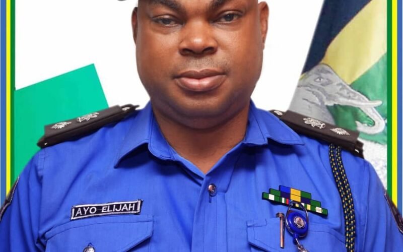 Ayo Elijah, Chief Superintendent of Police.