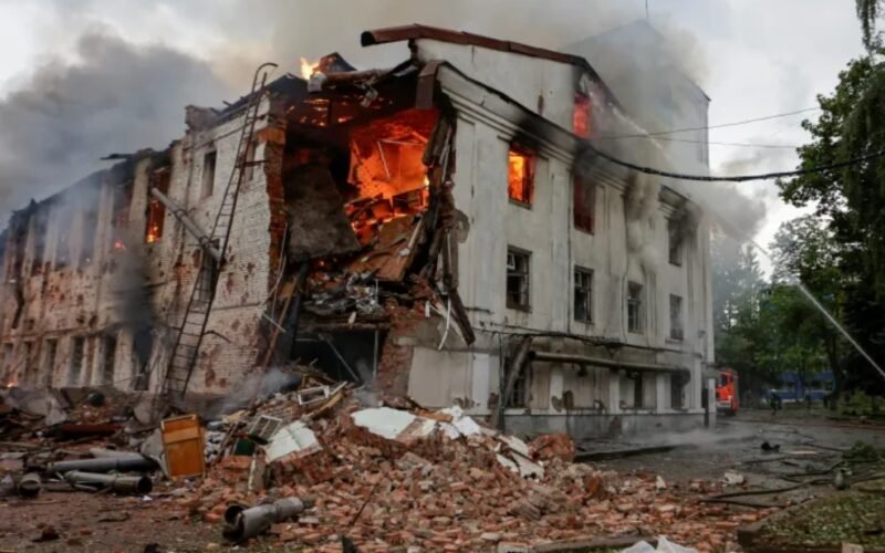 Russia allegedly shoots down 10 Ukrainian drones targeting Moscow