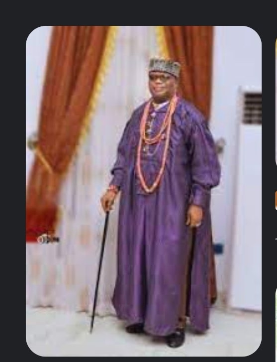 HRM, Eze Innocent Adiele Nwaigwe, the Chairman of Umuahia North Traditional Rulers Council, Abia State.