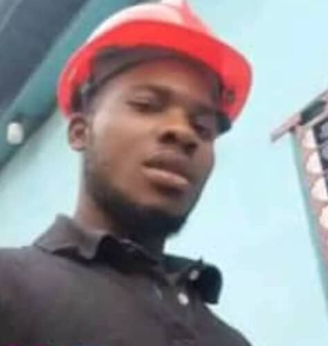 Late Uwem Oto Obong, a former Welder at Inner Steel Galaxy, a company in Ukwa West , Abia State.