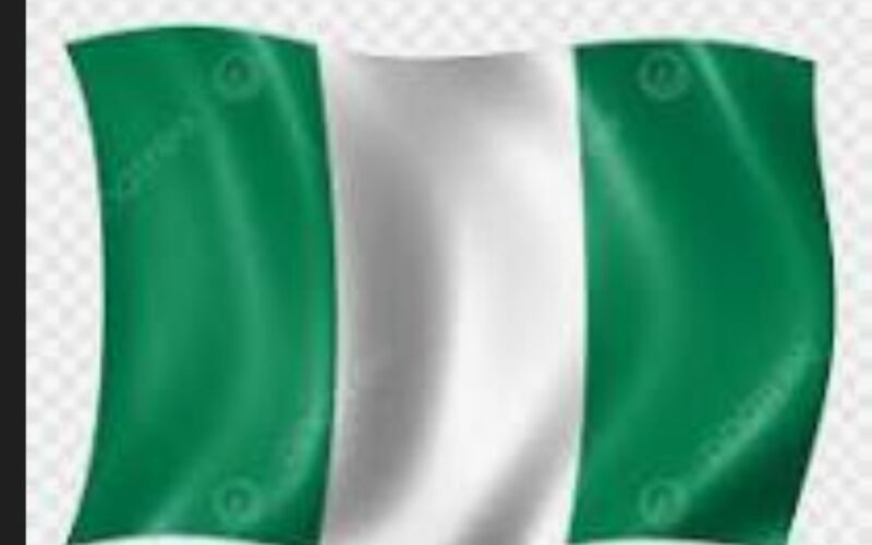 The Nigeria Flag.