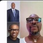 (T-R): Alhaji Atiku Abubakar; Dr. Peter Obi and Mr. Isaac Fayose.