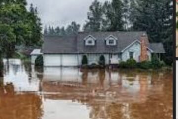 Brave Journalist washed away by flood during live broadcast