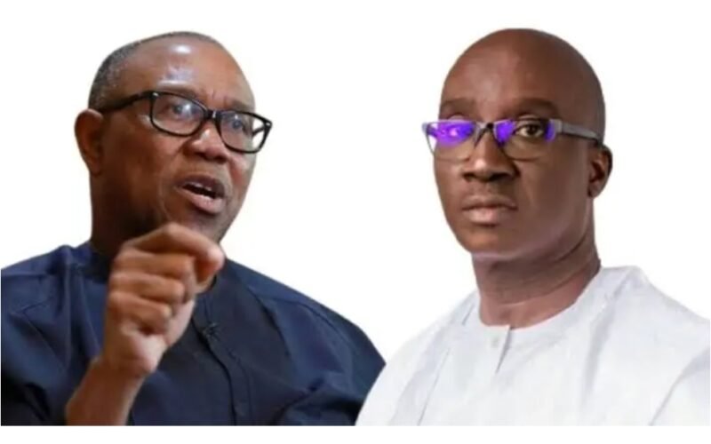 (R-L): Dr. Peter Obi and Governor Monday Okpebholo.