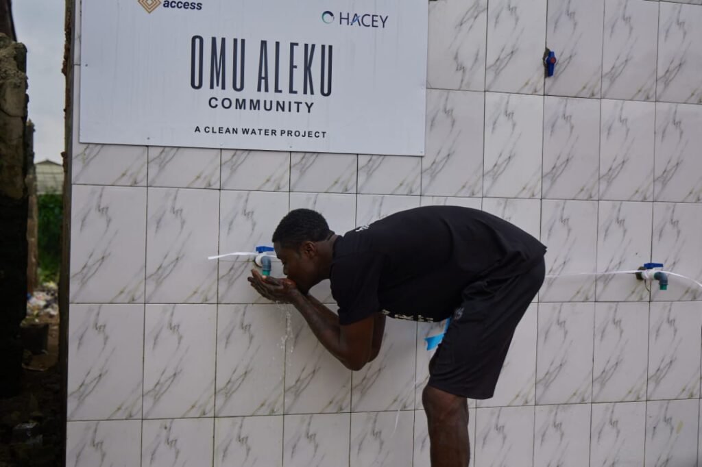 Access Bank Clean Water Project in Nigerian communities.