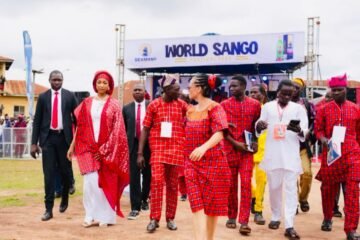 Minister Musawa Presents UNESCO World Heritage Inscription Certificate Alaafin of Oyo
