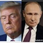 From (L-R): President Donald Trump, the President of America and Vladimir Vladimirovich Putin, the Russian President.