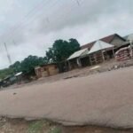Deserted homes in Tor-Donga, a community in Katsina-Ala Local Government Area of Benue State following gunmen fresh attack.