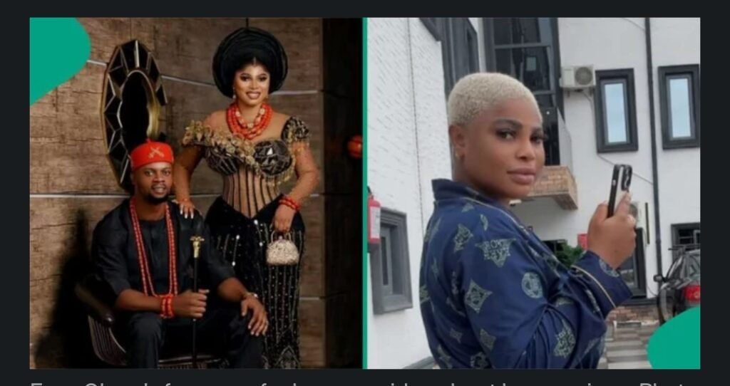 Popular Nollywood Actress, Evans Okoro and her husband, Chibuzo Erikife.