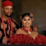 Popular Nollywood Actress, Evans Okoro and her husband, Chibuzo Erikife.