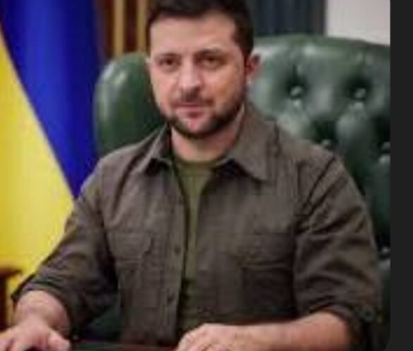President Volodymyr Zelenskyy, the President of Ukraine.