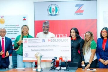 Zenith Bank Redeems N200m Pledge to D’Tigress over AfroBasket Victory