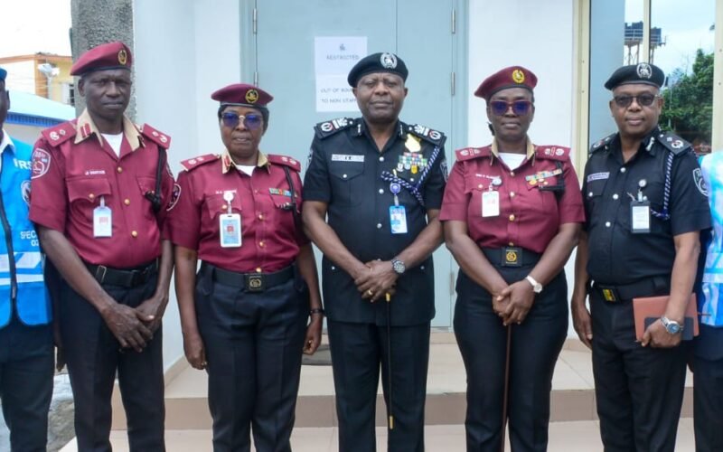 EMBER MONTHS: FRSC RS2 Zonal Comdr. Oladayo Hosts AIG hosts Fayoade *Seeks Stronger Synergy on Road Safety