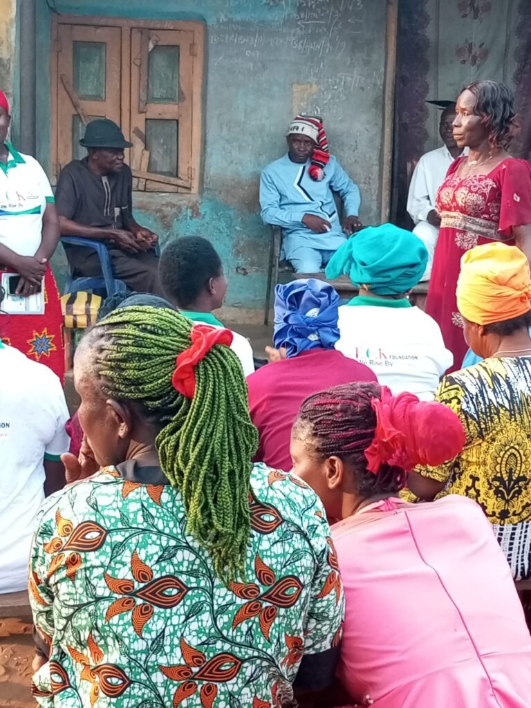 A cross-section of members of Emeka Charles Kalu (Eck) Foundation.