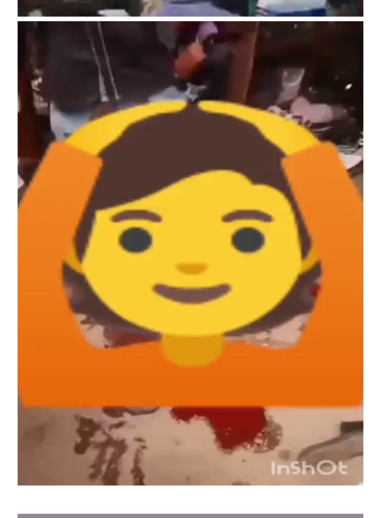 A pool of human blood