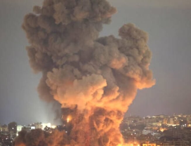 A representational image of bomb explosion.