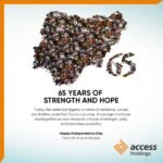 Nigeria at 65.