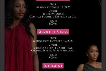JUST IN: Arise TV presenter, Somtochukwu set for burial, as family announces date