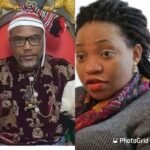Mazi Nnamdi Kanu, the leader of the Indigenous People of Biafra (IPOB) and his wife, Mrs. Favour Michael Kanu.