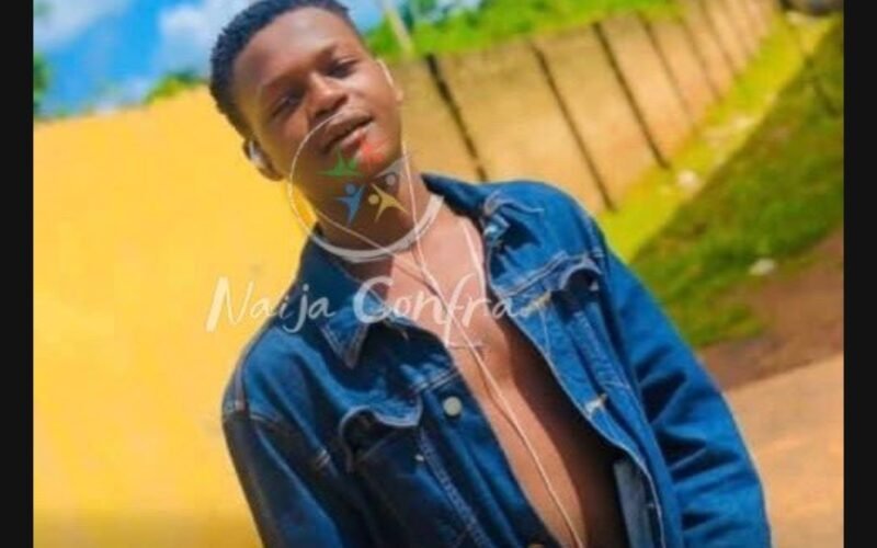 Late Taoreed, the fresh Osun Polytechnic student who was shot dead shortly collecting his NYSC Call-Up-Letter.
