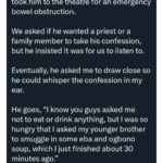 Doctor shares hilarious confessions of a patient moments before surgery.