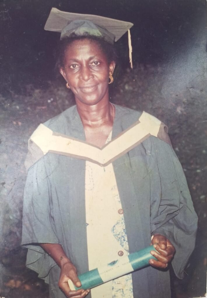 Late Ugoeze Philomena Nwaka Eleogu of Ariam-Usaka, in Ikwuano local government area of Abia State.