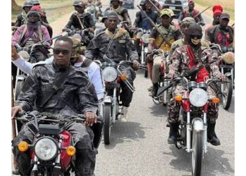 Photos of bandits who invaded a community in Sokoto, killed five people and kidnapped six.