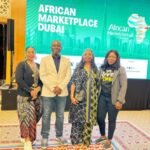 Captions L-R: Evelyn Paul, Project Director, African Marketplace; Kafui Bimpe, Head, SME Africa, Access Bank; Ibukun Awosika, Founder, African Marketplace; and Eugenia Oduraa Addo, Head, SME Support, Access Bank Ghana at the inaugural African Marketplace Dubai 2025 event recently.