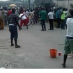 A scene of cult clash