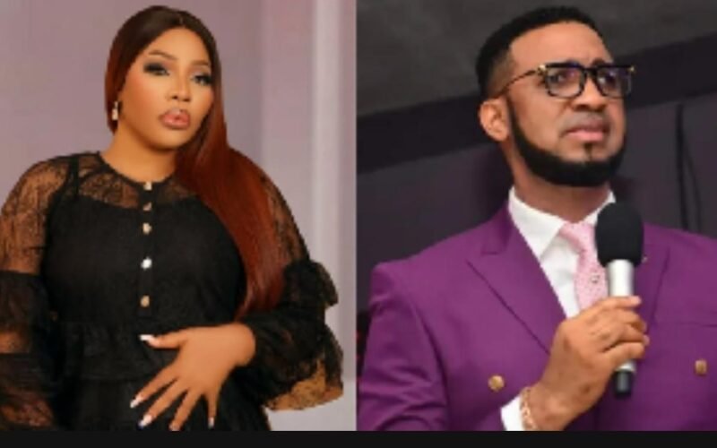 Nollywood Actress, Doris Ogala and his estranged lover, Pastor Chris Okafor.