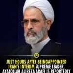 Ayatollah Alireza Arafi, Iran’s interim Supreme Leader killed shortly after appointment in a fresh airstrike.