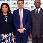 Photo caption: L-R: Country Director, Department for Business and Trade (DBT) Nigeria, Mark Smithson; Managing Director/Chief Executive Officer, Fidelity Bank Plc, Dr Nneka Onyeali-Ikpe; British Deputy High Commissioner in Lagos, Jonny Baxter; Executive Director, Risk Management, Fidelity Bank Plc, Kevin Ugwuoke; and Deputy Country Director, DBT Nigeria, Morayo Adekunle; at the courtesy visit by the British Deputy High Commissioner and his team to the Fidelity Bank Head Office in Lagos, recently.