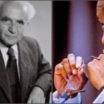 From (L-R):David Ben-Gurion, the architect of modern Israel and Rt. Hon. Benjamin Kalu, the Deputy Speaker and member representing Bende Federal Constituency in Abia State.