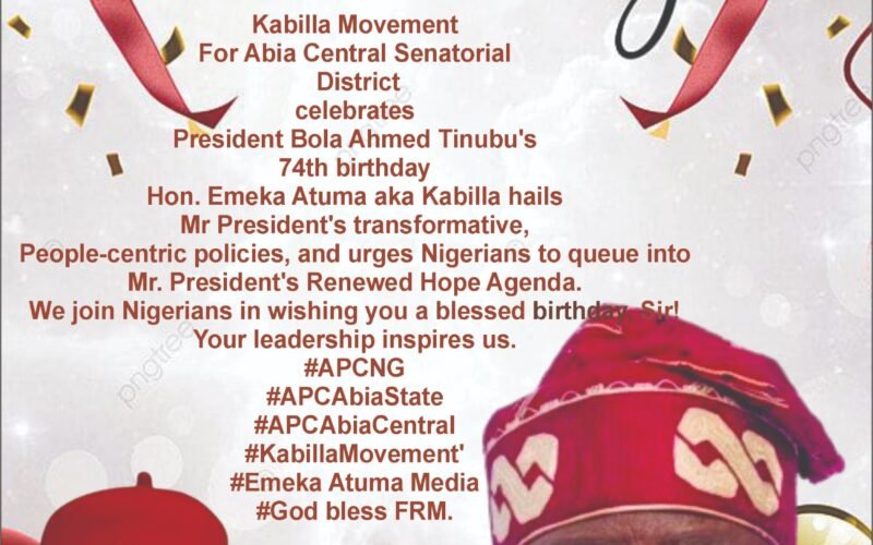 From (L-R): President Bola Ahmed Tinubu and Rt. Hon. Emeka Atuma.