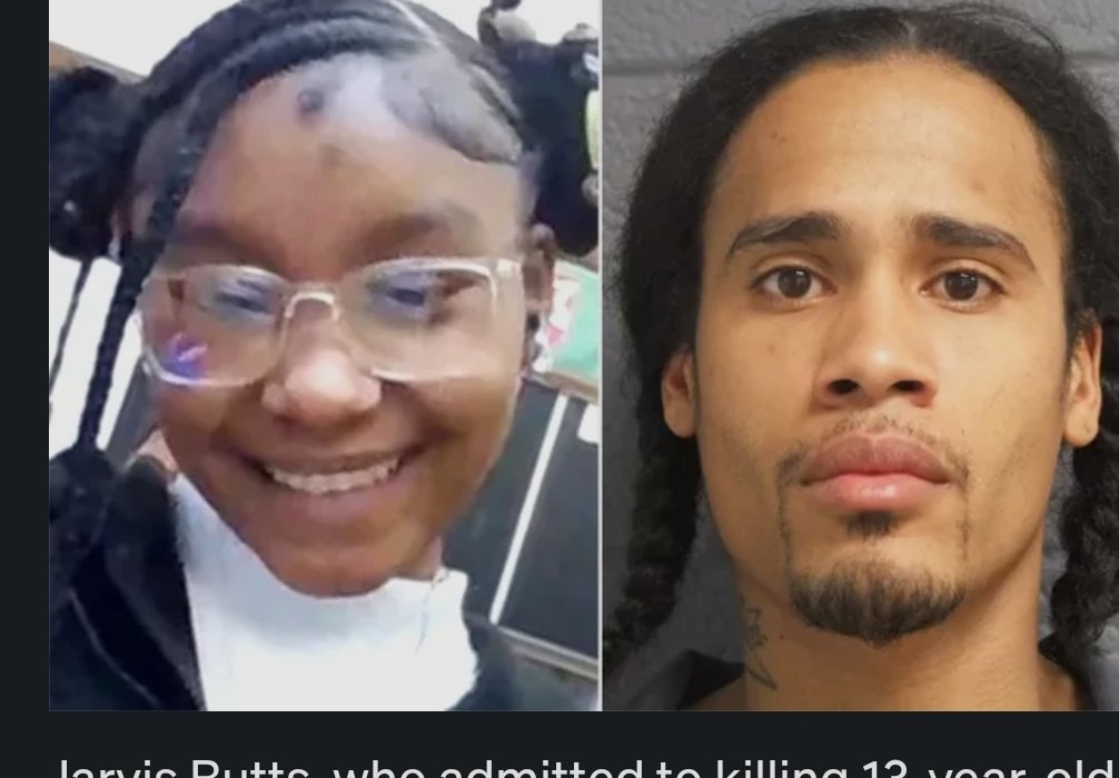 From (L-R): Na’Ziyah Harris, the 13 years old girl who was brutally killed by 43years old Jarvis Butts. 