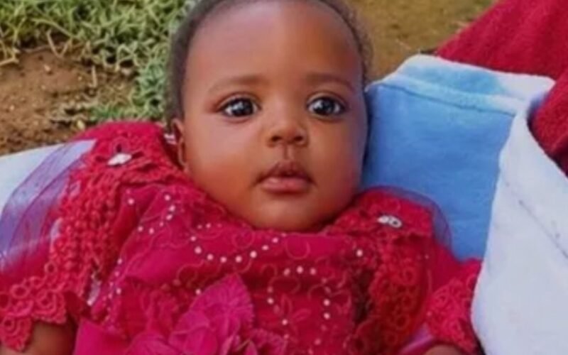 Ariana Sky Mwarikizi, the 9-months-old baby who got missing after her drunk father went away with her.