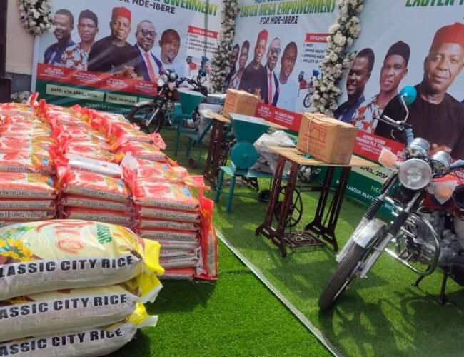 ‘Alex Otti or Nothing’: Tears, Gratitude as Nwaka Empowers 400+ Ibere Residents at Easter Mega Outreach