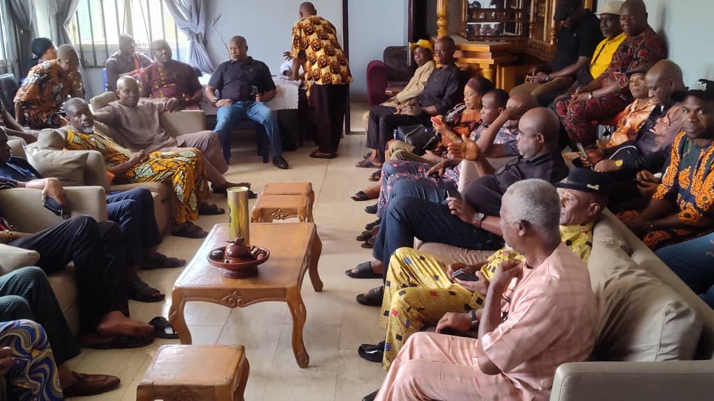 A cross section of the stakeholders of the All Progressives Congress (APC) party, Ikwuano chapter, Abia State. 