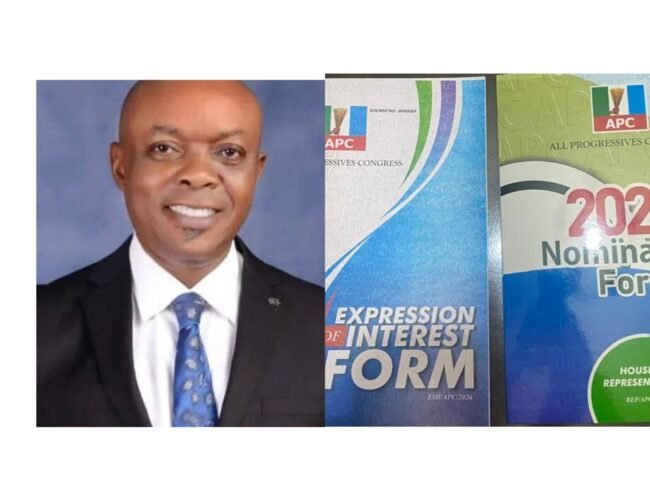 APC Primaries: Mark Ugoji Picks Nomination Form, Promises Effective Representation for Ikwuano/Umuahia