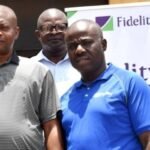 L-R: Team Lead, Corporate Social Responsibility (CSR), Fidelity Bank Plc, Victoria Abuka; Deputy Controller of Corrections, Enugu Maximum Security Custodial Centre, Dr. Sunday Igwe; Team Lead, Human Resources and Business Partner, East & South, Fidelity Bank Plc, Osayi Uwumarongie; and President, Legacy Inductees Class of 2026, Fidelity Bank Plc, Darlington Okereke; during Fidelity Bank’s donation of food and essential items to Enugu Maximum Security Custodial Centre, in Enugu State recently.