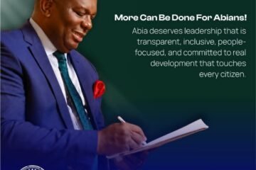“More Can Be Done for Abia” — Mascot Kalu Promises Transparent Governance, Economic Growth