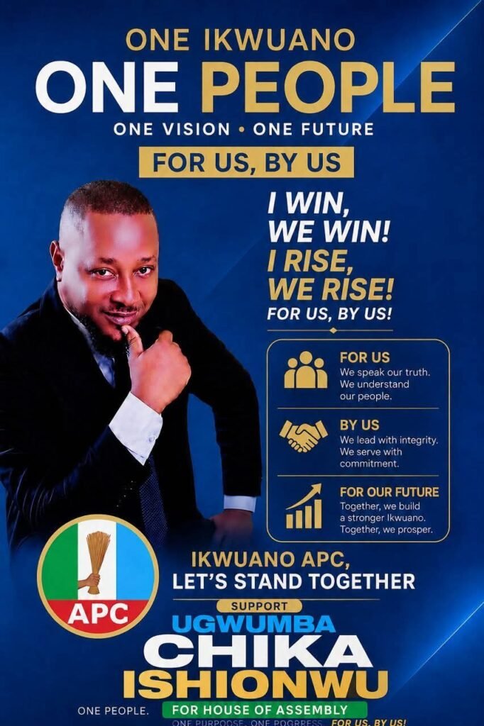 Chief Ugwumba Chika Ishionwu, the convener of For Us By Us Initiative.