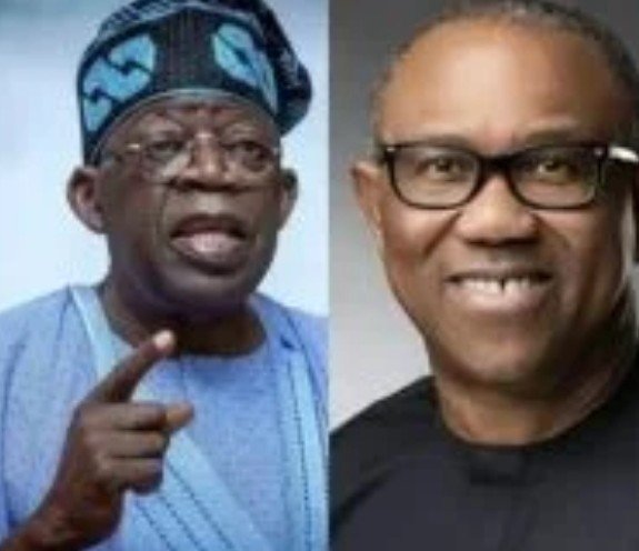 President Bola Ahmed Tinubu and Dr. Peter Obi.