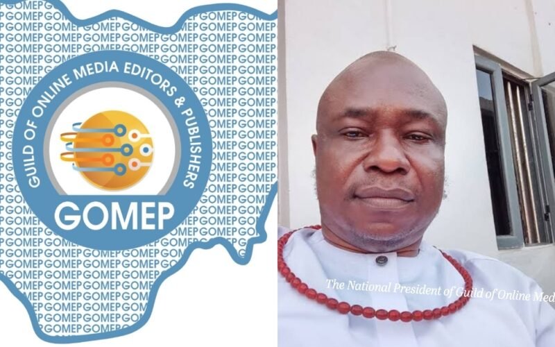 The National President of Guild of Online Media Editors and Publishers GOMEP-NG.