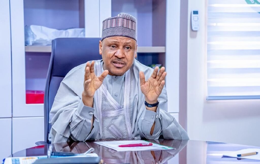 His Excellency Idris Mohammed, the Minister of Information and National Orientation Agency. 