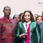 L-R: Prof. Joe Ezigbo, Founder, Falcon Corporation and Chairman of the Occasion; Chief Ven Onwughalu, husband of the awardee; Mrs. Amaka Onwughalu, Chairman, Fidelity Bank Plc; and Mr. Nosa Orumwense, Regional Bank Head, Imo, Fidelity Bank Plc, at the 5th Edition of the Anambra Man of the Year Awards, AMTY, where Mrs. Onwughalu was honoured as Woman of the Year, in Awka, Anambra State recently.