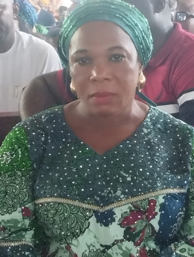 Mrs. Nnena Fedelia Nwaubani, the wife of the Mayor of the Local Government. 