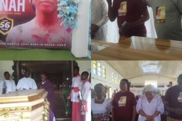 ASEPA DGM Breaks Down in Tears as Beloved Sister Is Laid to Rest in Abia