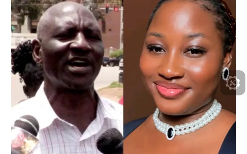 Late 26-years-old Mary Habila and her father, Mr. Tanko Habila Wisdom.