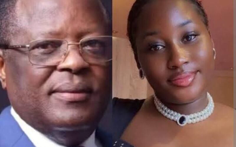 From (L-R): Former Governor of Ebonyi State, Dr. David Umahi and Late Mary Habila, the 26 year old health worker attached to the David Umahi Federal University of Medical Sciences and on secondment to the Federal Ministry of Works. She was found lifeless in the compound of the former Governor.